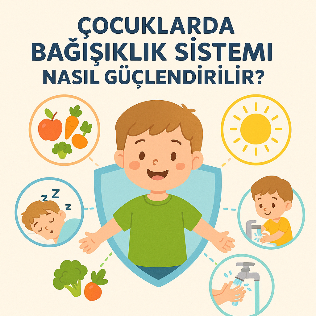 Çocuklarda Bağışıklık Sistemi Nasıl Güçlendirilir?