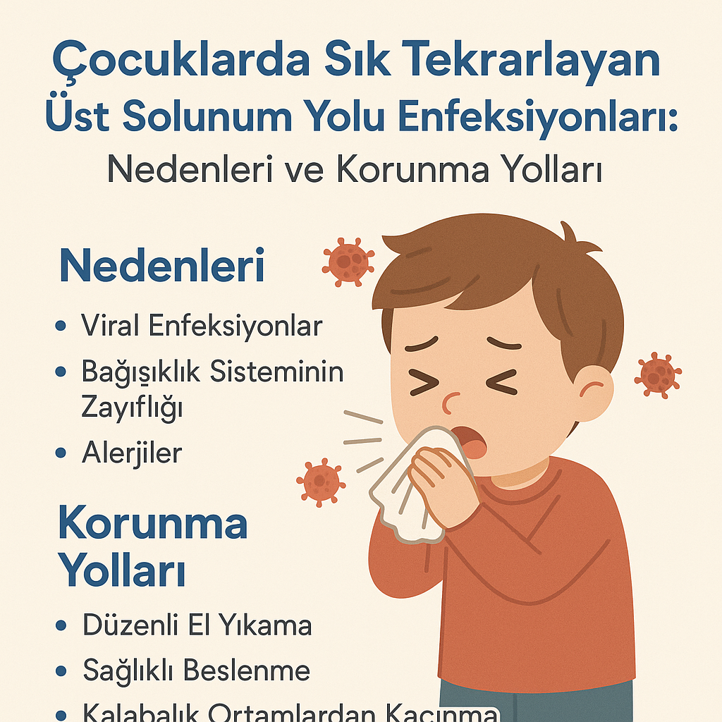 Çocuklarda Sık Tekrarlayan Üst Solunum Yolu Enfeksiyonları: Nedenleri ve Korunma Yolları